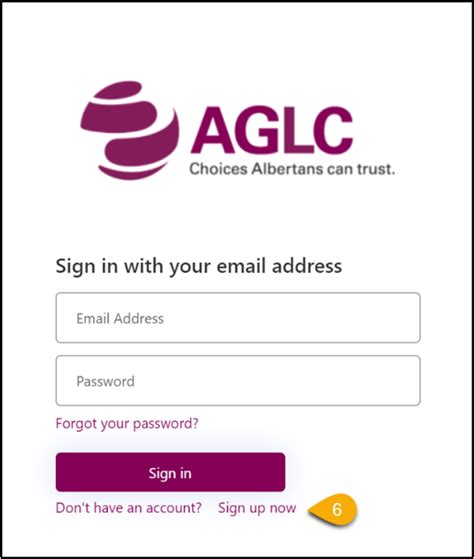 aglc internet account log in.